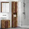 Image de vidaXL Ensemble d'armoire de salle de bain TULUM Bois ancien