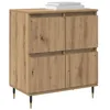 Image de vidaXL Armoire de rangement 2 pc Chêne artisanal 60 x 35 x 70 cm