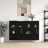 Image de vidaXL Armoires Murailles 2 pc Chêne noir 69,5 x 34 x 90 cm