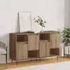 Image de vidaXL Buffet 2 pc Chêne artisanal 60 x 35 x 70 cm