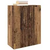 Image de vidaXL Armoire Murale 2 pc Bois ancien 69,5 x 34 x 90 cm