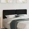 Image de vidaXL Tête de lit capitonnée Marron et Noir 140 cm Pin massif