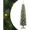 Image de vidaXL Sapin de Noël artificiel Vert 180 cm PVC et acier et plastique