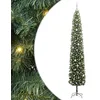 Image de vidaXL Sapin de Noël artificiel Vert 270 cm PVC et acier et plastique