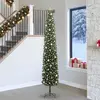 Image de vidaXL Sapin de Noël artificiel Vert 270 cm PVC et acier et plastique