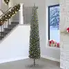 Image de vidaXL Sapin de Noël artificiel Vert 270 cm PVC et acier et plastique