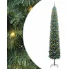 Image de vidaXL Sapin de Noël artificiel Vert 270 cm PVC et acier et plastique