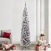 Image de vidaXL Sapin de Noël artificiel Vert 240 cm PVC et acier et plastique