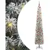 Image de vidaXL Sapin de Noël artificiel Vert 270 cm PVC et acier et plastique