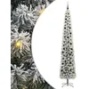 Image de vidaXL Sapin de Noël artificiel Vert 270 cm PVC et acier et plastique