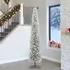 Image de vidaXL Sapin de Noël artificiel Vert 270 cm PVC et acier et plastique