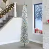 Image de vidaXL Sapin de Noël artificiel Vert 270 cm PVC et acier et plastique