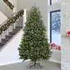 Image de vidaXL Sapin de Noël artificiel avec 300 LED Vert 300 cm PVC et métal