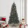 Image de vidaXL Sapin de Noël artificiel Vert 240 cm PVC, plastique et acier