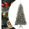Image de vidaXL Sapin de Noël artificiel Vert 240 cm PVC, plastique et acier