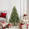 Image de vidaXL Arbre de Noël artificiel à charnières 150 LED Vert 120 cm