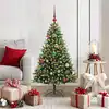 Image de vidaXL Arbre de Noël artificiel à charnières 150 LED Vert 120 cm