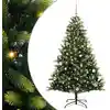 Image de vidaXL Arbre de Noël artificiel à charnières 150 LED Vert 150 cm