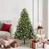 Image de vidaXL Arbre de Noël artificiel à charnières 150 LED Vert 150 cm