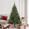 Image de vidaXL Arbre de Noël artificiel en silicone flexible 300 LEDs Vert