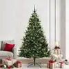Image de vidaXL Arbre de Noël artificiel en silicone flexible 300 LEDs Vert