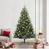 Image de vidaXL Arbre de Noël artificiel en silicone flexible 300 LEDs Vert