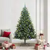 Image de vidaXL Arbre de Noël artificiel en silicone flexible 300 LEDs Vert