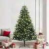 Image de vidaXL Arbre de Noël artificiel en silicone flexible 300 LEDs Vert