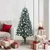 Image de vidaXL Sapin de Noël artificiel Vert 150 cm PVC, Acier et Plastique
