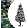Image de vidaXL Sapin de Noël artificiel Vert 180 cm PVC, Acier et Plastique