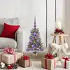 Image de vidaXL Sapin de Noël avec 150 LED avec support Vert 65 cm PE