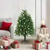 Image de vidaXL Sapin de Noël avec 150 LED avec support Vert 120 cm PE