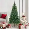 Image de vidaXL Sapin de Noël avec 150 LED avec support Vert 150 cm PE
