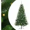 Image de vidaXL Sapin de Noël avec 150 LED avec support Vert 150 cm PE