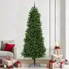 Image de vidaXL Sapin de Noël avec 300 LED avec support Vert 240 cm PE