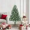 Image de vidaXL Sapin de Noël avec 150 LED avec support Vert 150 cm PVC