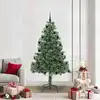 Image de vidaXL Sapin de Noël avec 300 LED avec support Vert 210 cm PVC