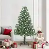 Image de vidaXL Sapin de Noël Vert 210 cm PVC