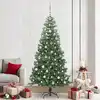 Image de vidaXL Sapin de Noël avec 300 LED avec support Vert 240 cm PVC