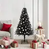 Image de vidaXL Sapin de Noël Noir 150 cm PVC