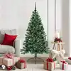 Image de vidaXL Sapin de Noël artificiel pré-éclairé Vert 150 cm PVC