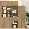 Image de vidaXL Haut Armoire Chêne artisanal 50 x 42,5 x 185 cm