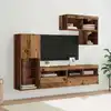 Image de vidaXL Meubles TV muraux 6 pcs Bois ancien Bois d'ingénierie