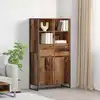 Image de vidaXL Buffet Bois Ancien 81 x 36 x 150.5 cm Bois d'ingénierie