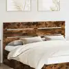 Image de vidaXL Tête de lit Chêne fumé Bois d'ingénierie