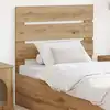 Image de vidaXL Tête de lit Chêne artisanal Bois d'ingénierie