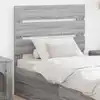 Image de vidaXL Tête de lit Gris Sonoma Bois d'ingénierie