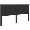 Image de vidaXL Tête de lit Chêne Noir 100 cm Bois d’ingénierie