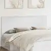 Image de vidaXL Tête de lit Blanc Brillant 100 cm Bois d’ingénierie