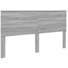 Image de vidaXL Tête de lit Gris Sonoma 100 cm Bois d’ingénierie